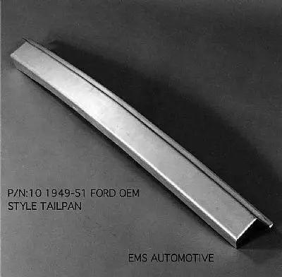 1949-51 Ford Car Oe Style Tail Pan (Short Pan) 1