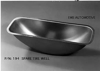 1949-52 Chevy Car Spare Tire Well 1