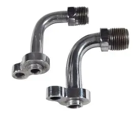 Tbi 90 Degree Compressor Fittings For Sd7- #8 #10 1