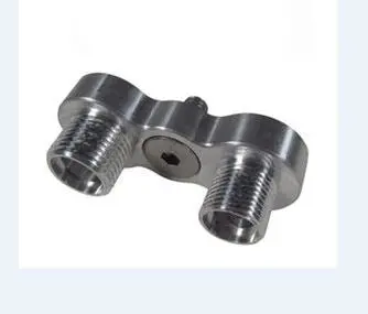 Tbi Gm Adapter Block Straight Polished 1