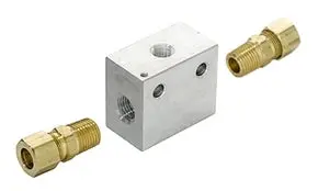 Dakota Digital Inline Transmission Temperature Sender Block For 5/16" Line 1