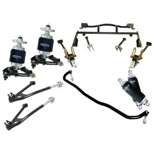 1967-70 Mercury Cougar Ridetech Complete Air Ride Suspension System 1