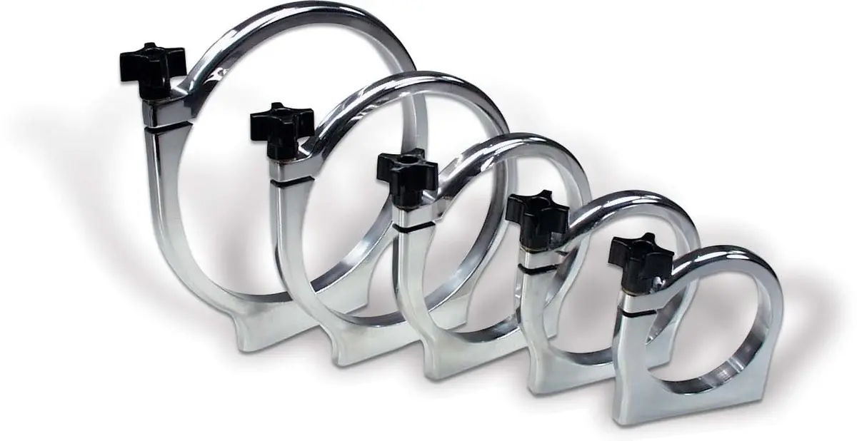 Universal 6.9-Inch Diameter Bottle Mount Bracket – Compact Stainless Steel Design 1
