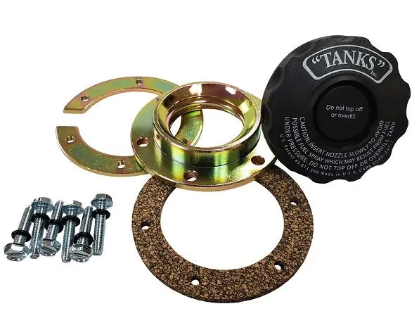 Bolt-On Threaded Bung & Push-Thru Cap 1
