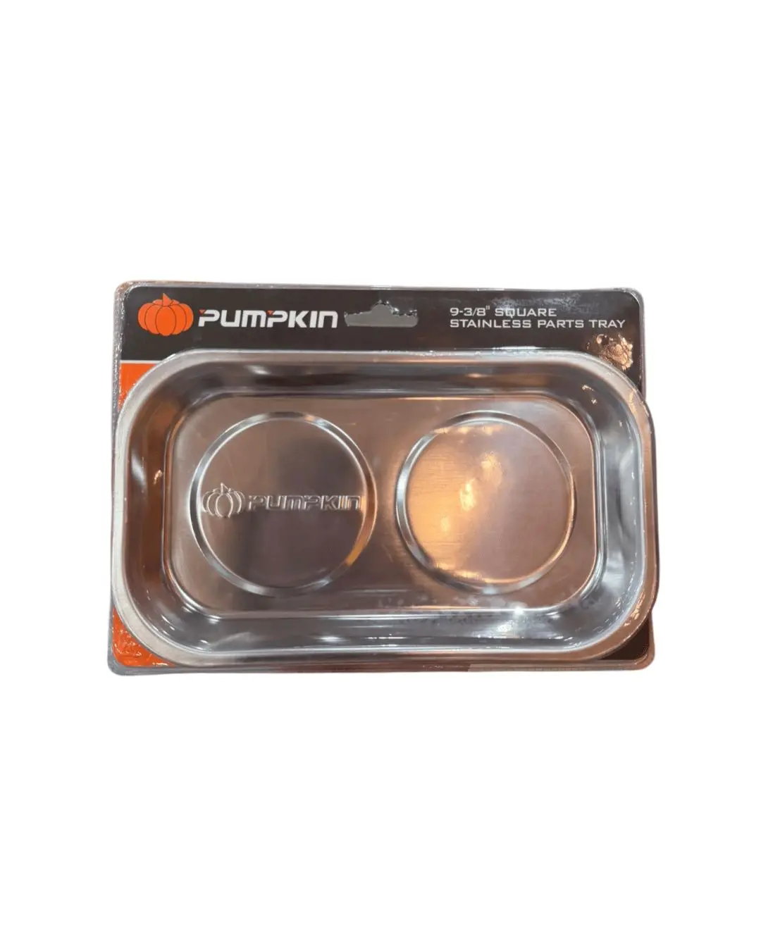 Pumpkin 9" Stainless Rectangular Magnetic Parts  Tray | Model : Pm23225 1