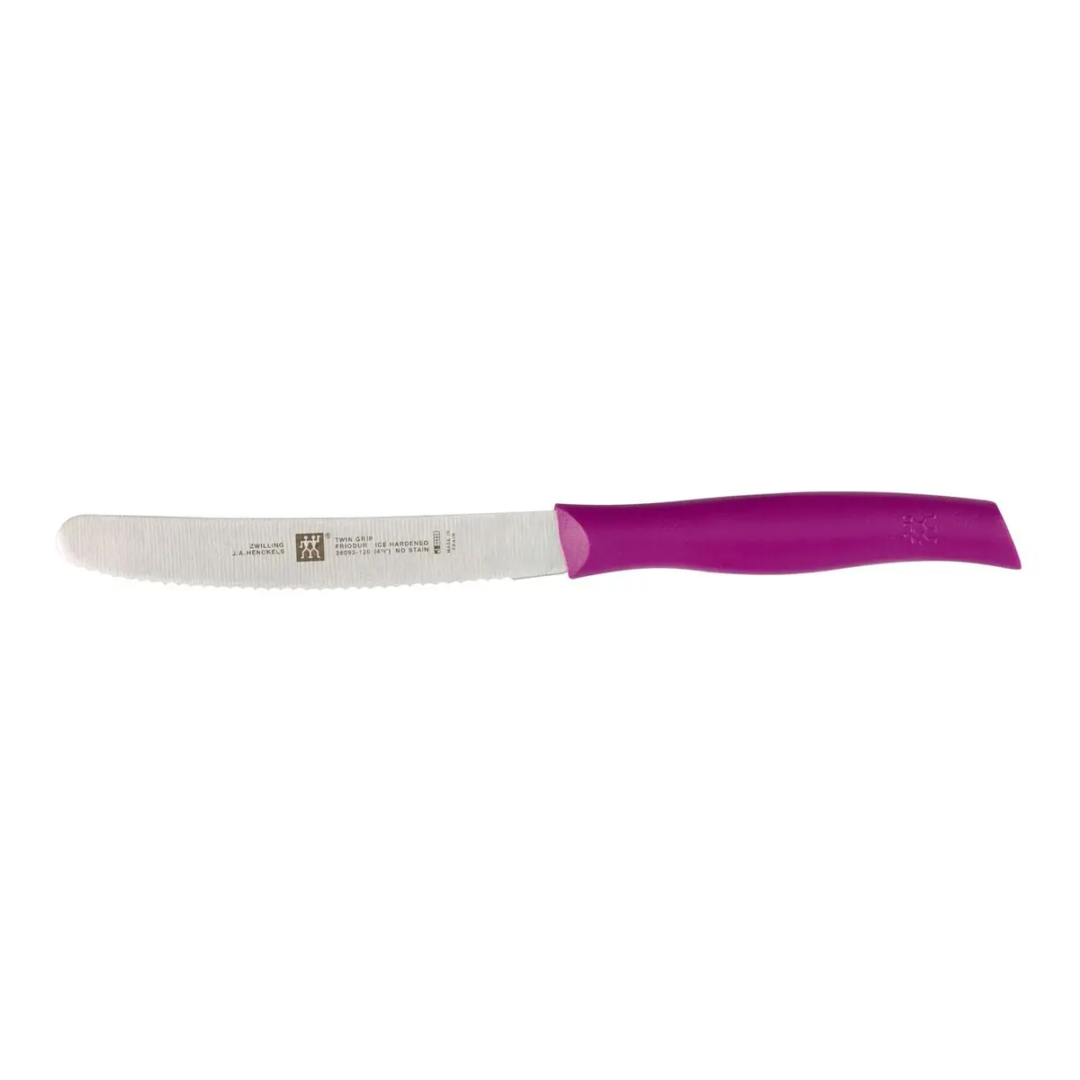 Zwilling® 4.5" Twin Grip Knife With Serrated Edge - Pink 1