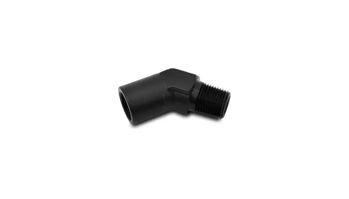 Vibrant Performance 11331 45 Degree Female To Male Pipe Adapter Fitting; Size: 1/4" Npt 1