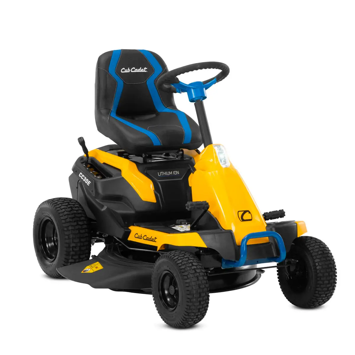 Cub Cadet Cc 30 E Electric-Blue Trim - 56V Brushless Electric Engine & 30" Steel Deck, 5 Year Warranty! 1