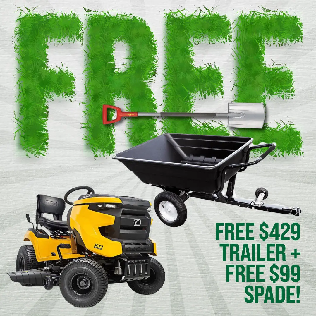 Cub Cadet Xt1 Lt42 Intellipower - Fully Auto, 42" Cut & Intellipower Tech With Free $429 Trailer & $99 Spade! 1