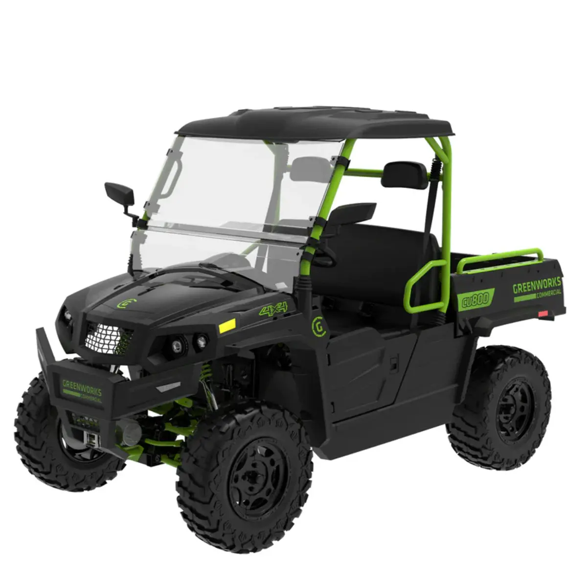 Greenworks Commercial Cu800sb 82V 4Wd 16Kwh Utility Vehicle [7402807Au] - High Performance All-Terrain 82V, 16Kwh Battery, Superior Performance! 1