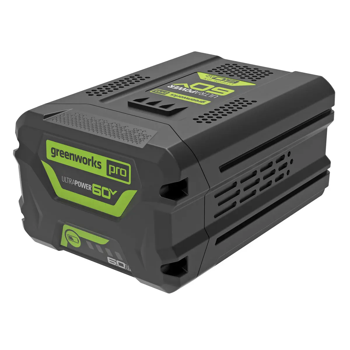 Greenworks G60b6 60V 6.0Ah Battery [2935907Au] - 60V Battery, Pack Capacity 6.0Ah Maximum Simplicity And Versatility 1
