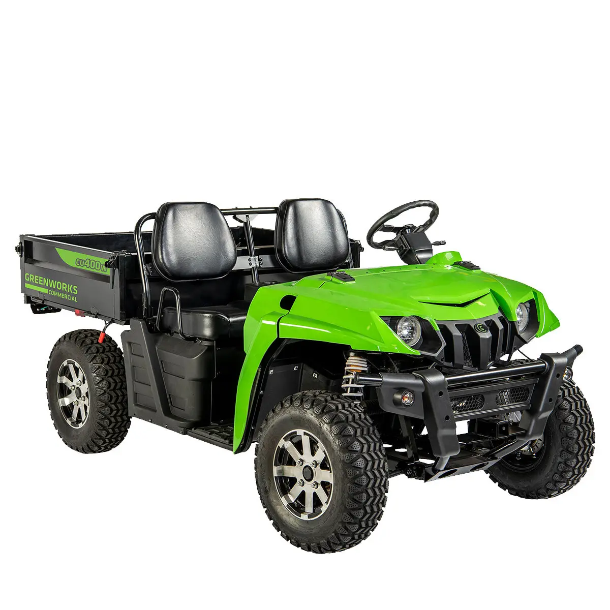 Greenworks Commercial Cu400w 82V Work Utility Vehicle [7402507Au]  - Robust 8Kwh Work Utv, Can Go Up To 105Km On A Single Charge! 1