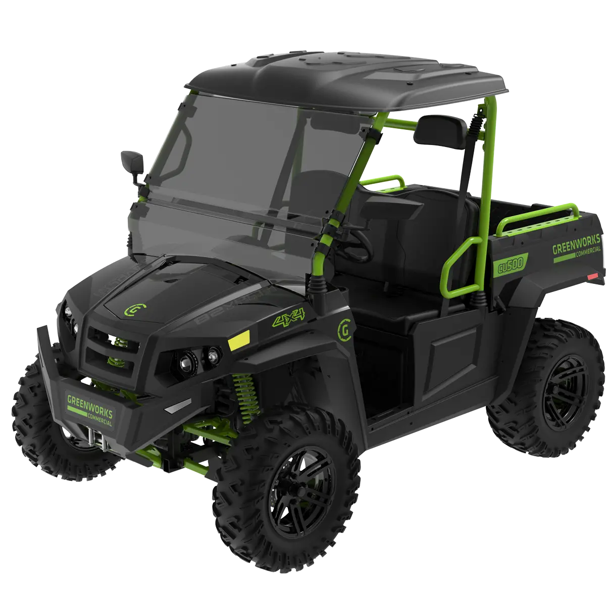 Greenworks Commercial Cu500sb 4Wd 8Kwh Utility Vehicle [7402607Au] - High Performance All-Terrain 82V, 8Kwh Battery, Superior Performance! 1