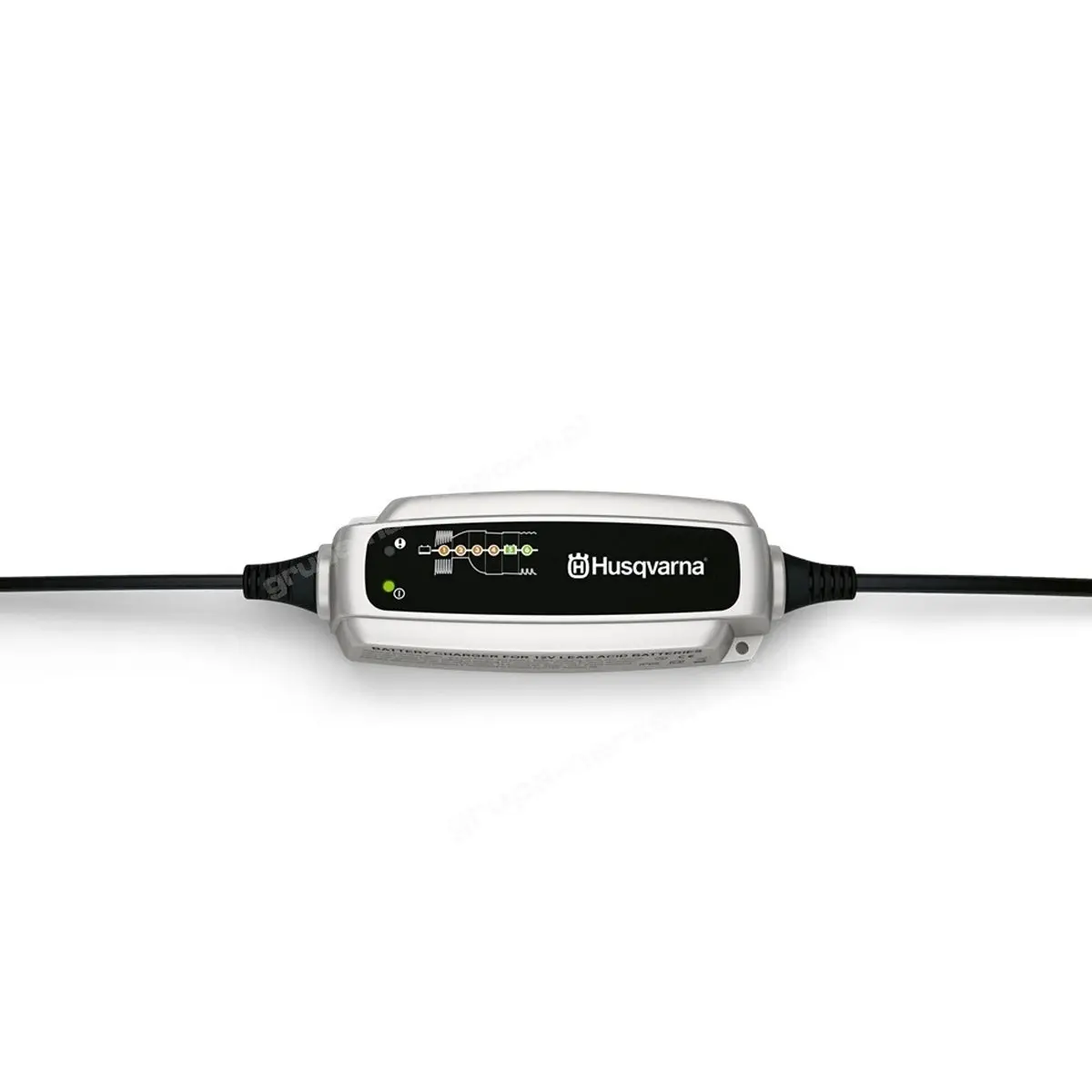 Husqvarna Battery Charger Bc 0.8 - For All 12V Lead-Acid Batteries, Charging Up To 100Ah, Short Circuit Proof 1