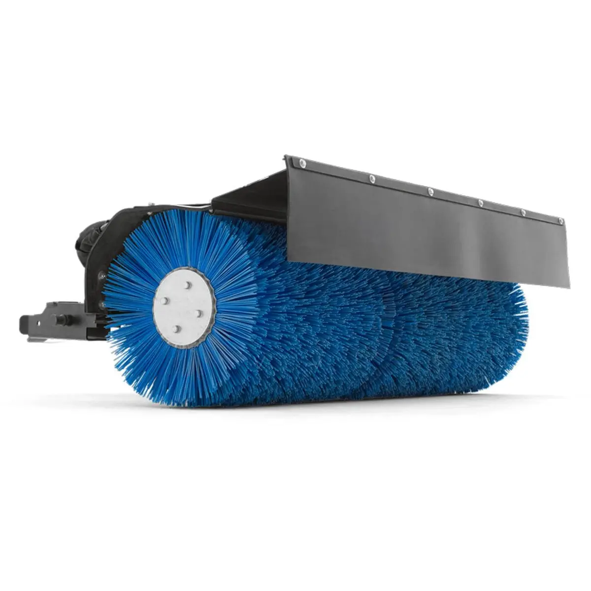 Husqvarna Brush Accessory For P525 - Rotating Broom For Sweeping Leaves, Gravel, Snow Etc. Requires Hydraulic Kit 1