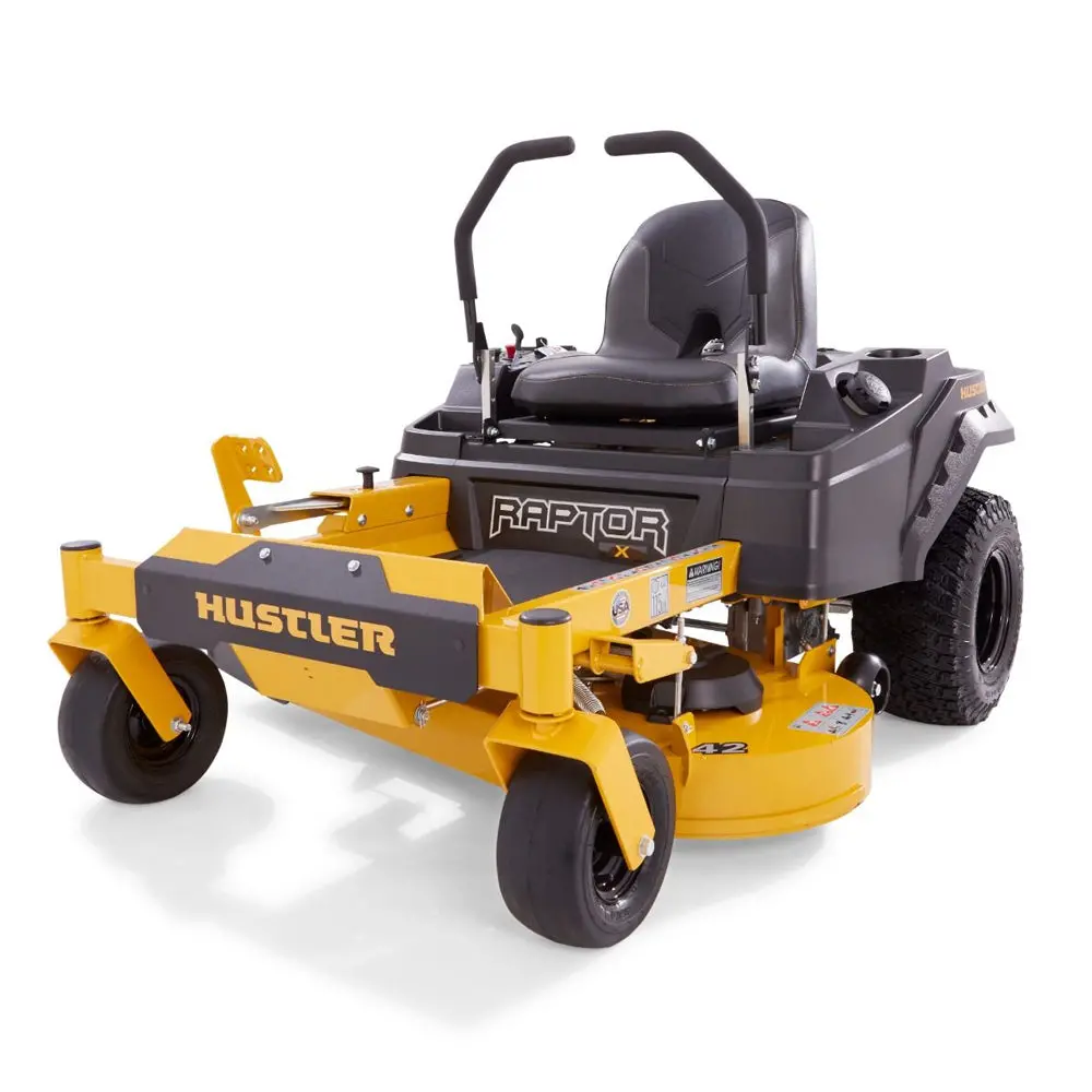 Hustler Raptor X 42 Zero Turn Mower - The Legendary Raptor® X Packs All The Performance And Reliability! 1