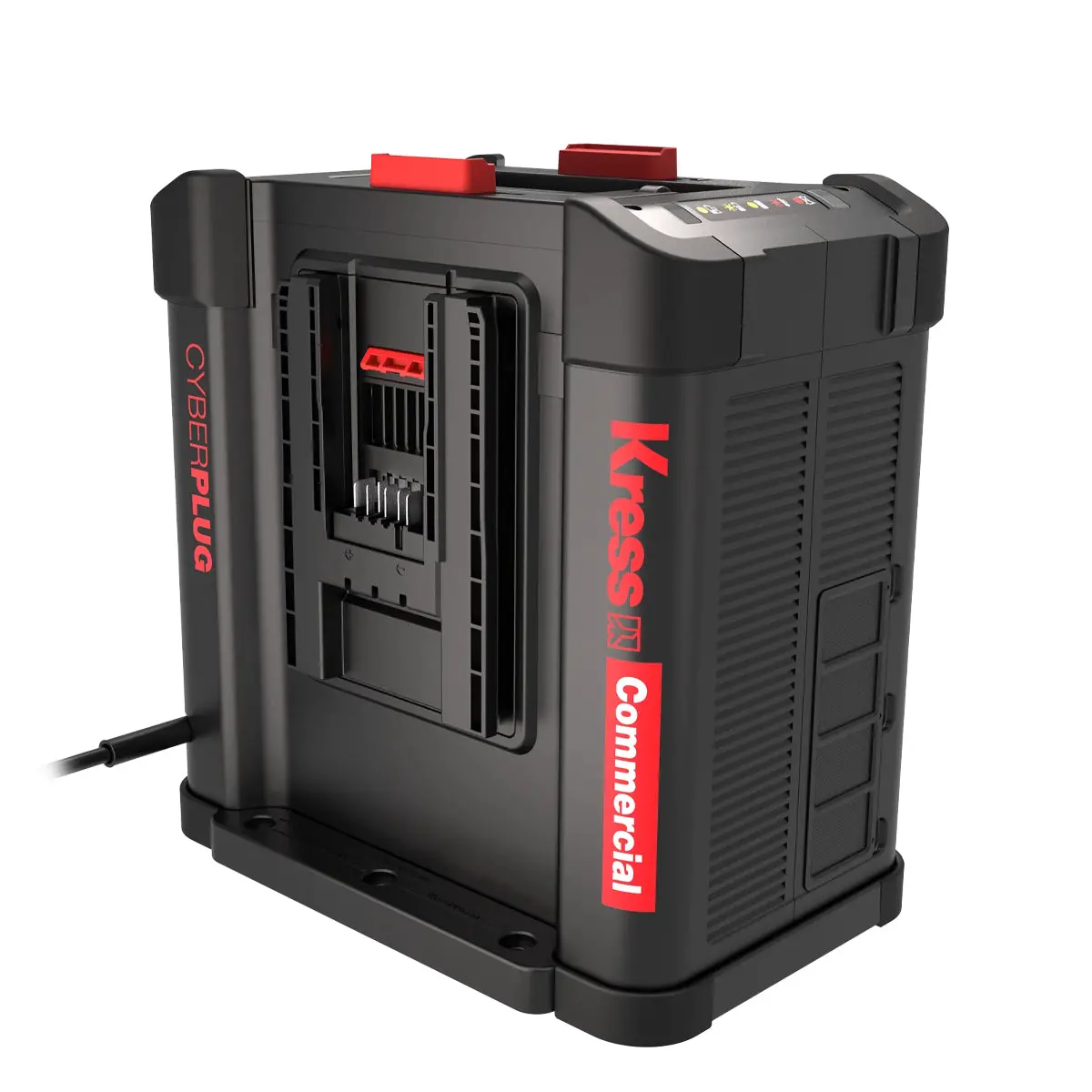 Kress Kac840 Cyberplug 60V 30A Dual Port Charger - High-Speed, Dual-Port Charger For Kress 60V Batteries With Advanced Cooling 1