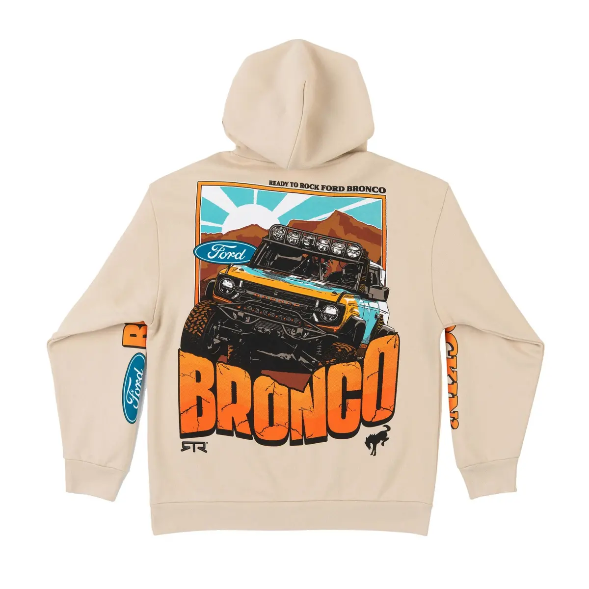 Rockin’ Ford Bronco Pullover Hoodie 1