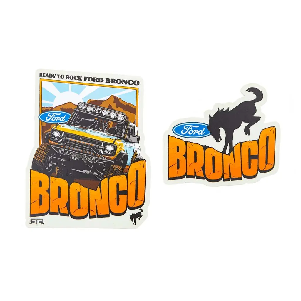 Rockin’ Ford Bronco Sticker Pack 1