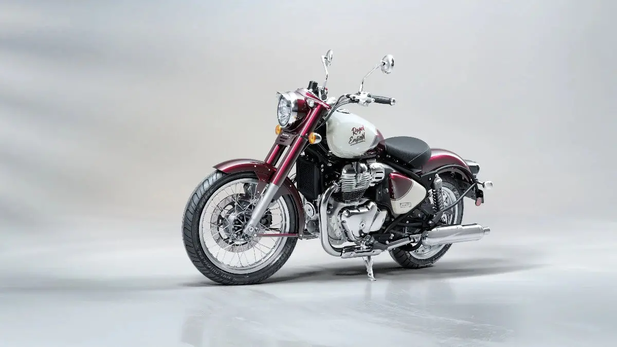 Royal Enfield Classic 650 Silver Stallion Performance Big Bore Free Flow Bend Pipes 1