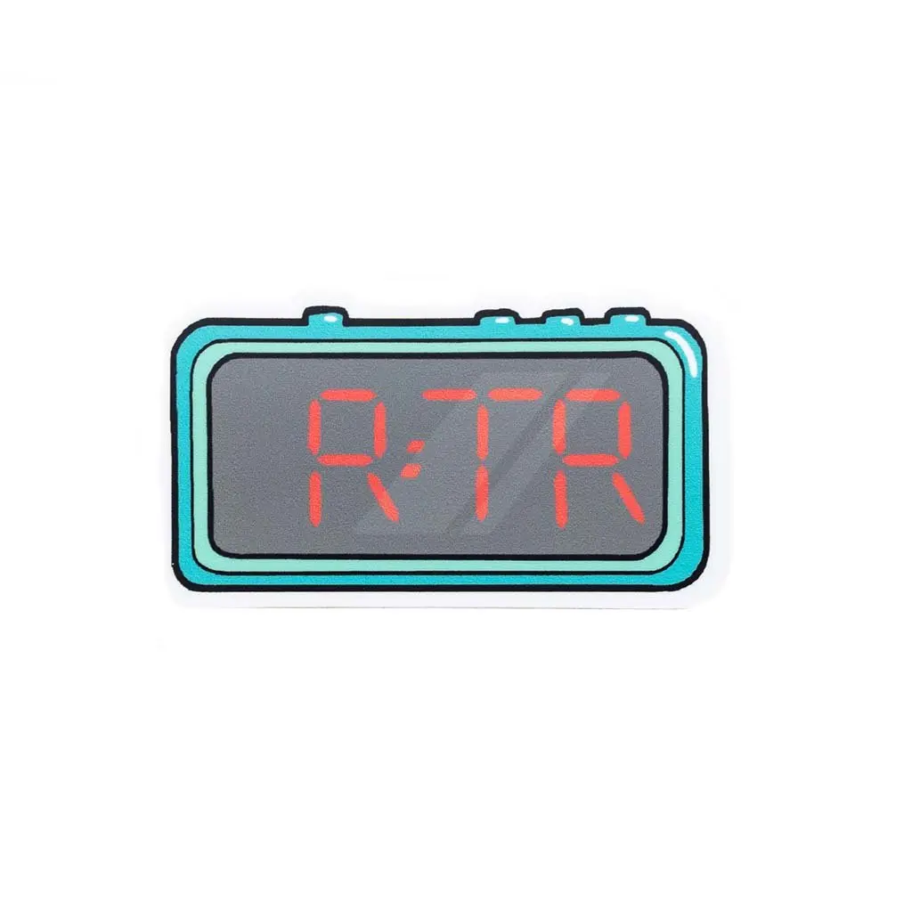 Rtr Alarm Clock Sticker 1