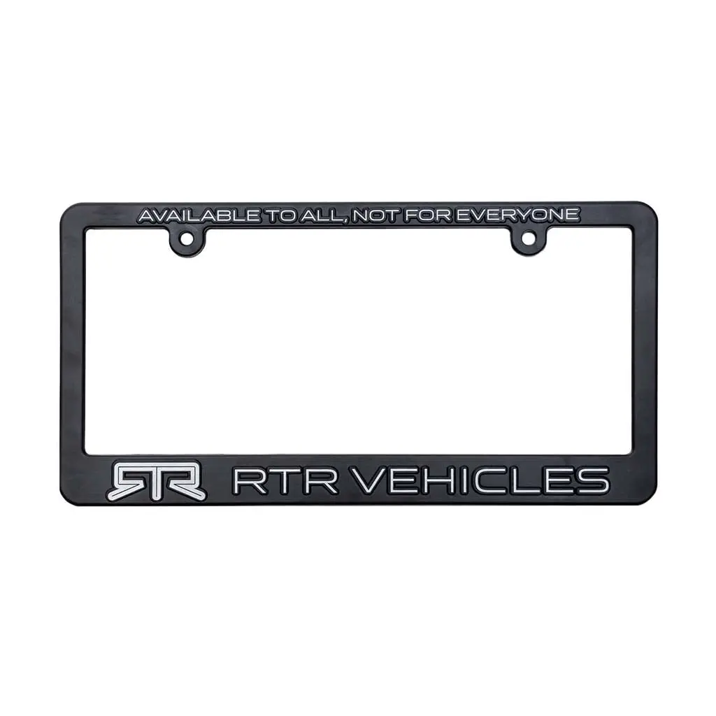 Rtr Vehicles License Plate Frame 1