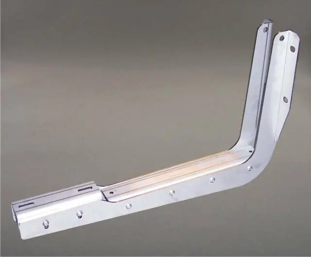 1953-56 Ford Truck Adjustable Steel Running Board Brackets 1