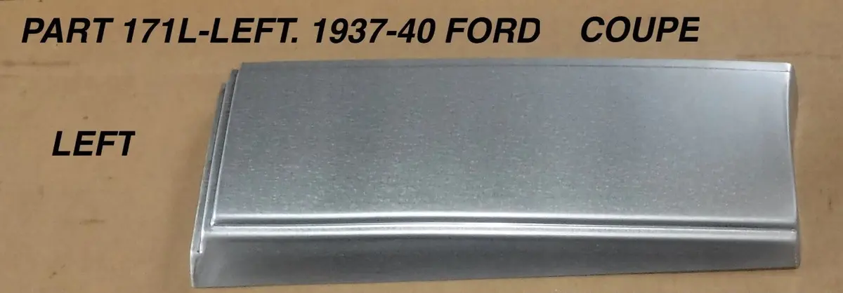 1937-40 Ford Coupe (Short Door) Quarter Panel 1
