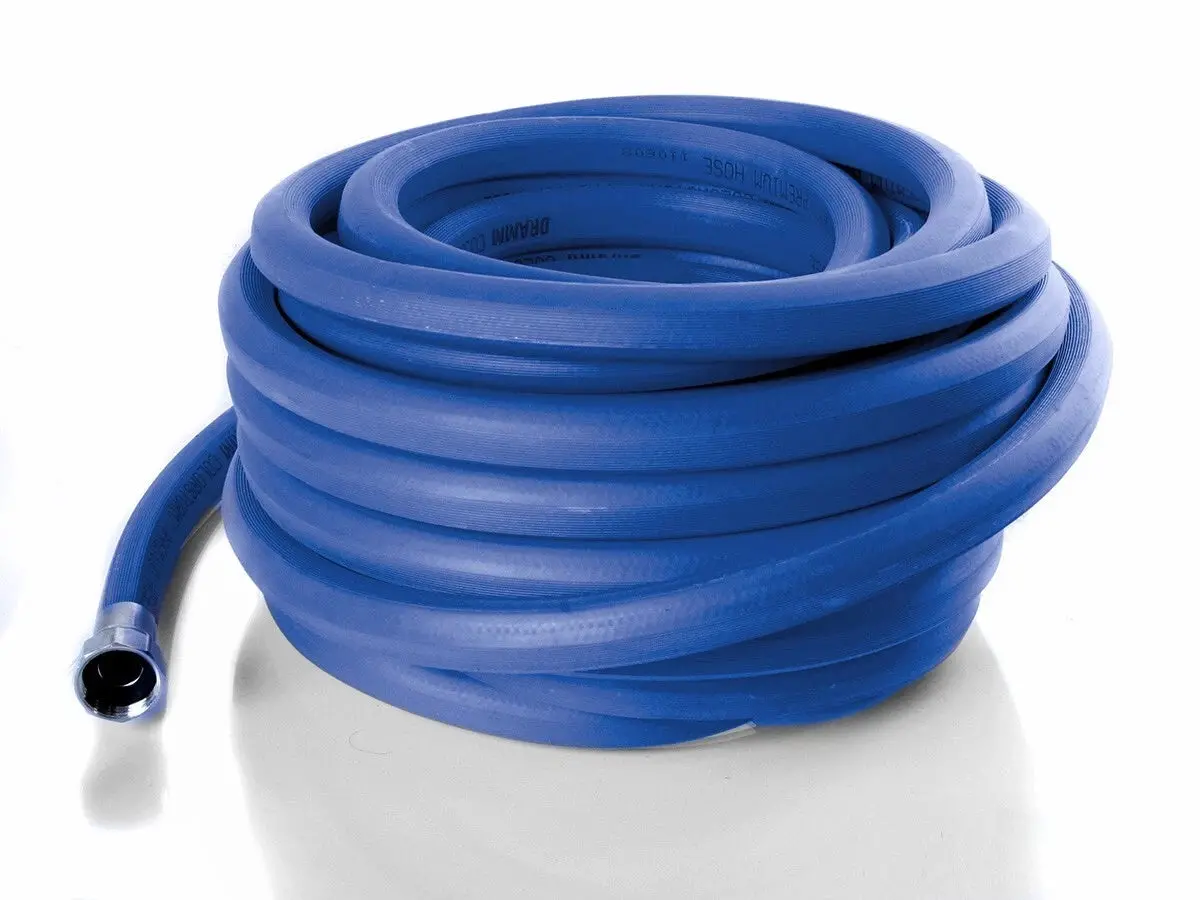 Premium Rubber Hose 5/8" X 50' Blue, 130 Psi 160 Deg 1