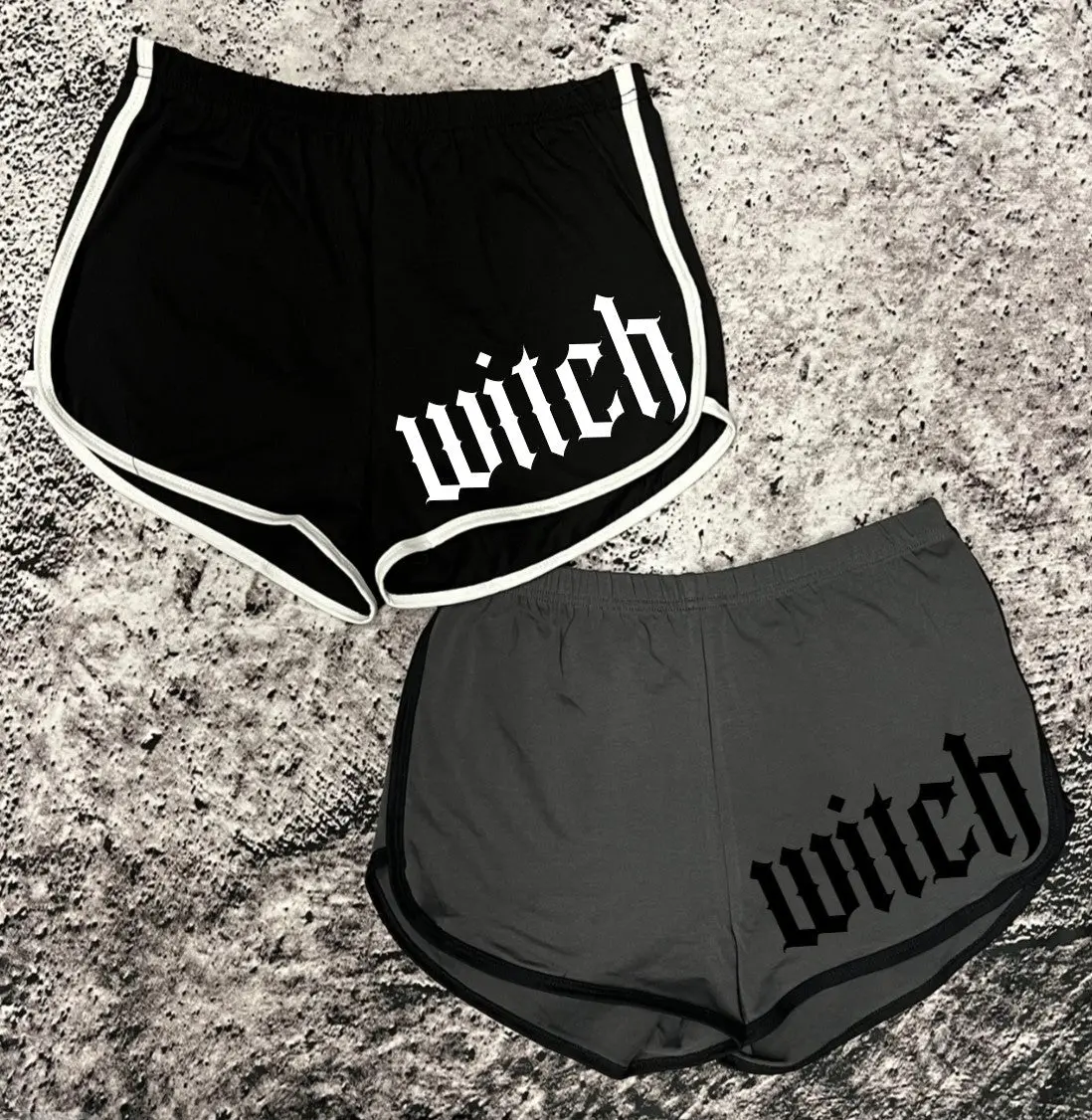 Witch Shorts - Black Or Charcoal 1