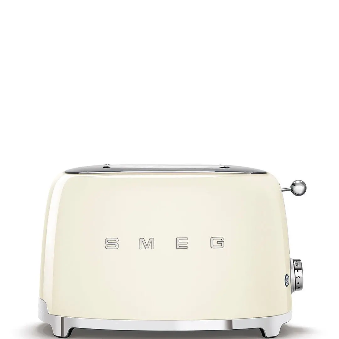 Smeg 50'S Retro Style 2 Slice Toaster | Cream 1