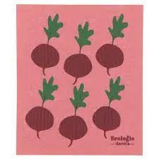 Now Designs | Ecologie Swedish Sponge Cloths | Radishes | 2000185 1