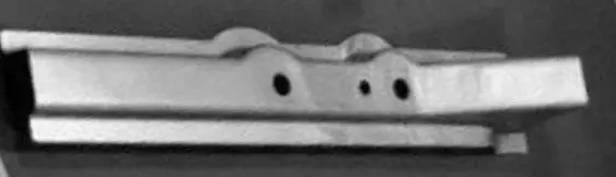 1955-56 Ford Car Floor Brace Third Row 1