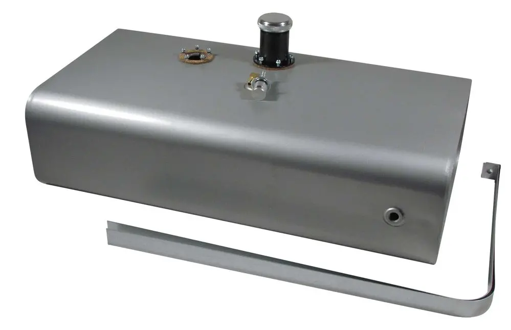Universal Steel Fuel Tank With Threaded Neck & Billet Cap (U4 Series) 1