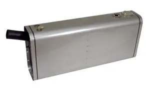 Universal Stainless Steel Fuel Tank With Angled Neck & Hose (U9 Series) 1