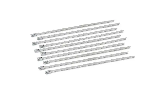 Vibrant Performance 25898 Stainless Steel Cable Ties 14.5" Long 1