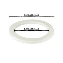 Gasket Seal For Stovetop Espresso Makers 9 Cup Set Of 3 1