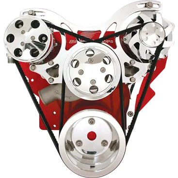 Billet Specialties V-Trac Pulley System - Big Block Chevy 1