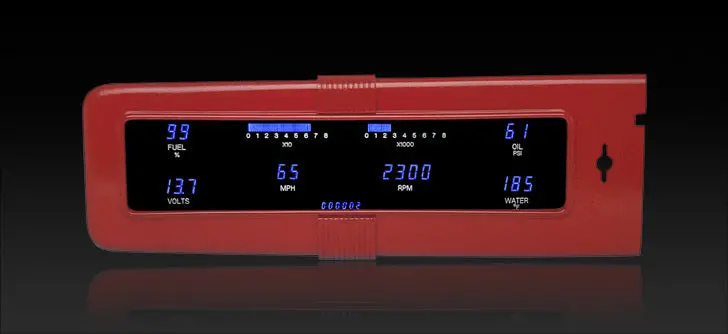 1940 Chevy Original Bezel Digital Instrument System 1