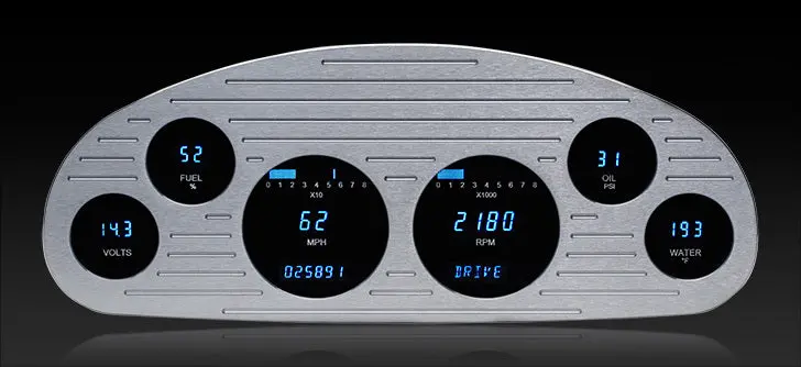 1933-34 Chevy Vfd3 Master Digital Instrument System 1