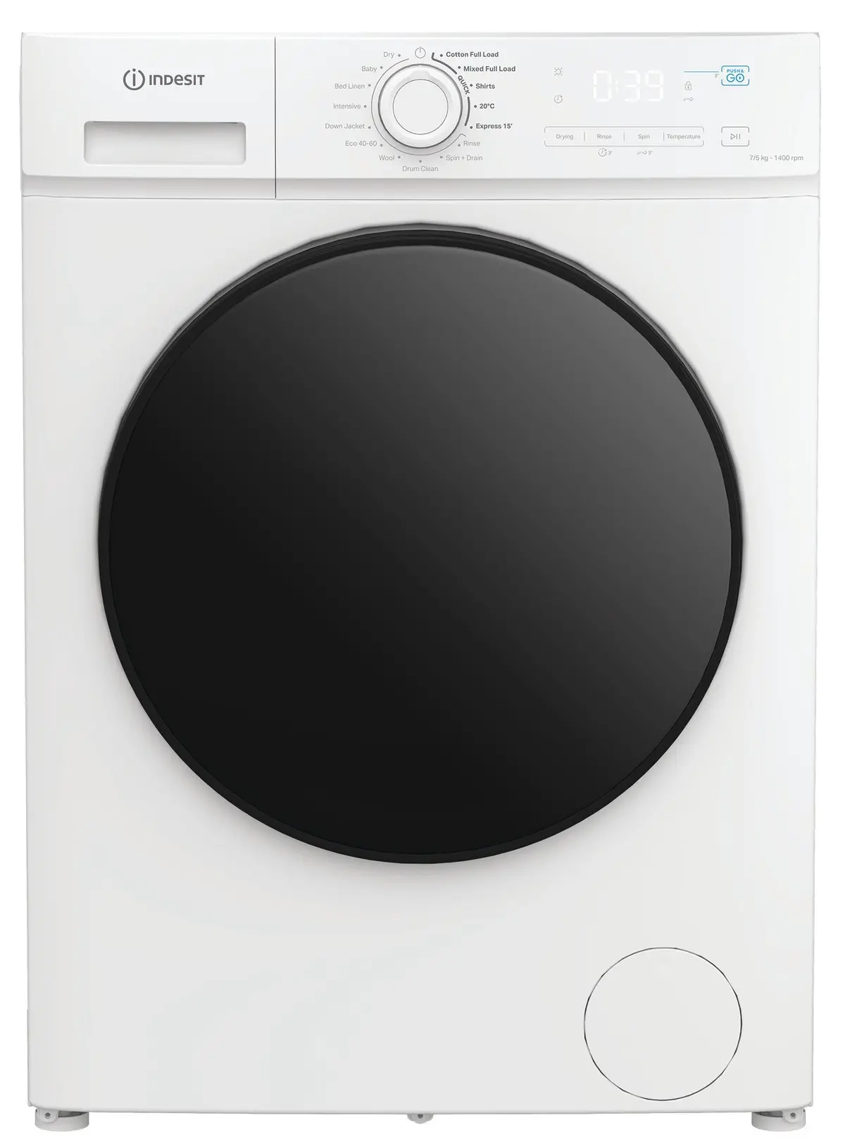 Indesit Idma75624mytime 7Kg / 5Kg Washer Dryer With 1400 Rpm - White - D Rated 1