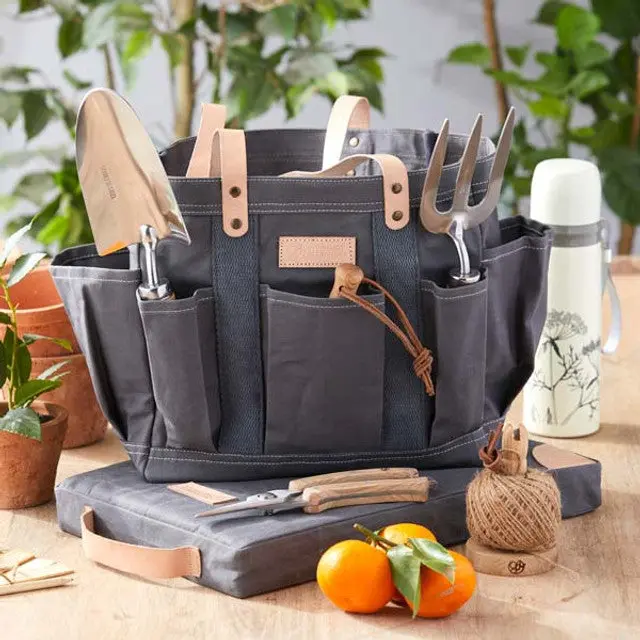 S. Alexander Waxed Canvas Tote Or Garden Bag 1