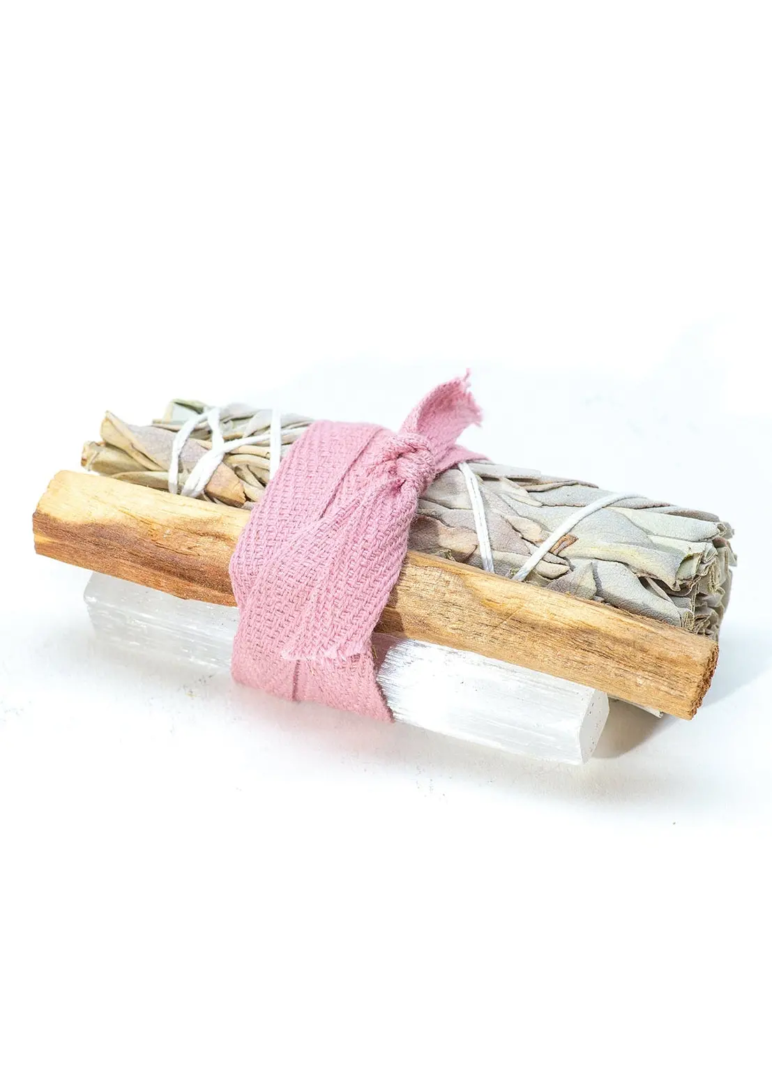 White Sage + Palo + Selenite Bundle 1