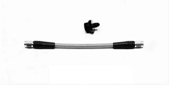 Wilwood 220-12993 Compact Remote Master Cylinder With Flex Lines 1