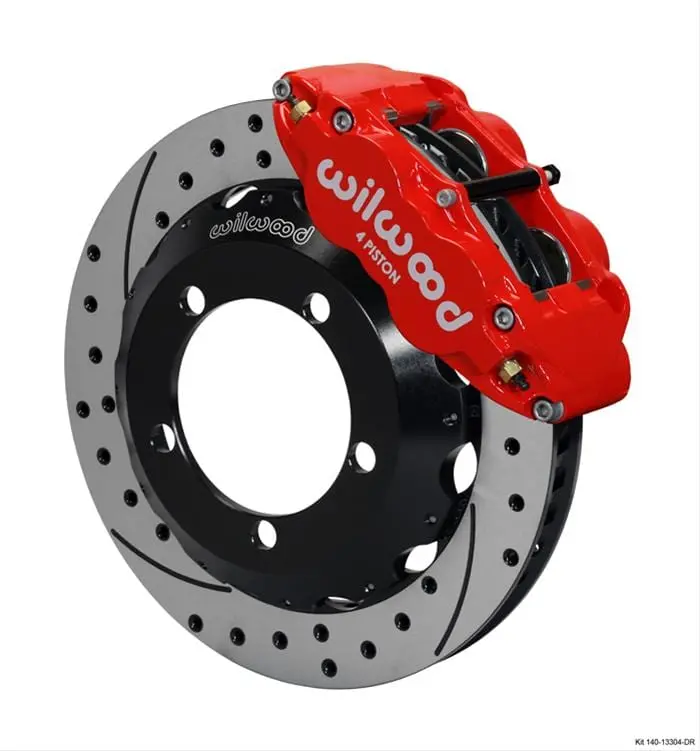 Wilwood Forged Narrow Superlite 6R Front Big Brake Kit – 140-13304-Dr Variant 1
