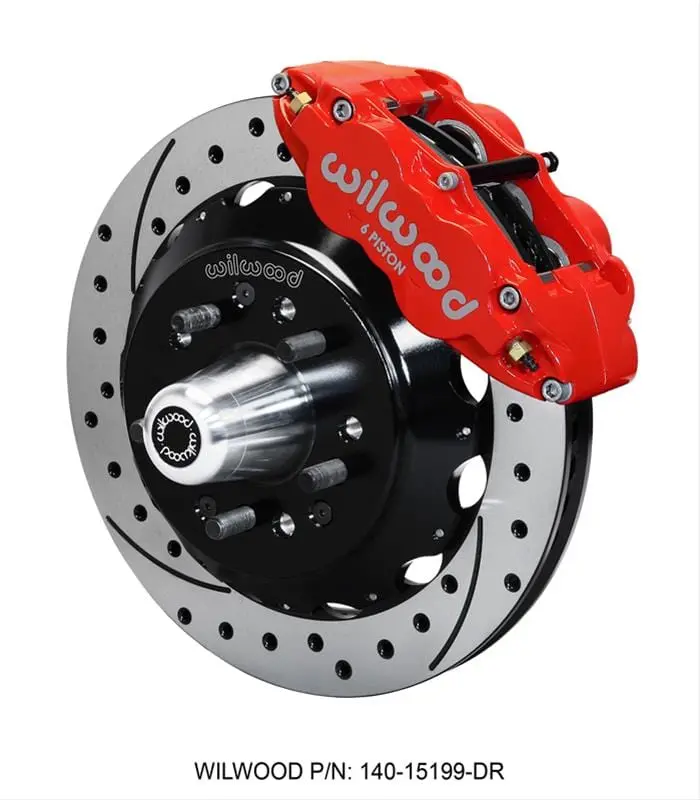 Wilwood Forged Narrow Superlite 6R Front Big Brake Kit – 140-15199-Dr 1