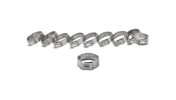 Vibrant Performance 12276 300 Series Stainless Steel Pinch Clamps 14.5-17.0Mm 1