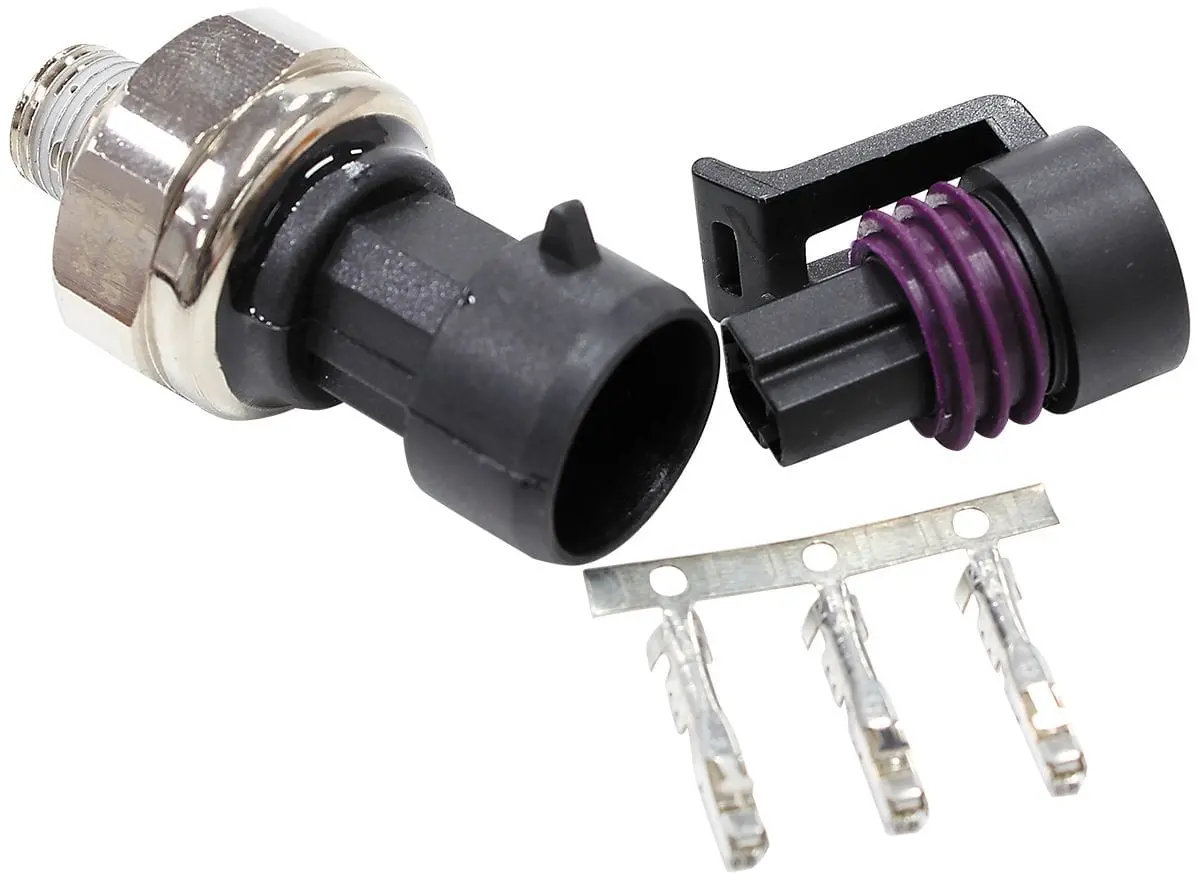 150 Psi (10 Bar) Universal Pressure Transducer For Oil, Fuel, Or Boost Applications – Af49-1551 1