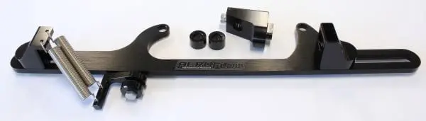 Af64-2002Blk Billet Throttle Cable Bracket For 4500 Dominator Carburetors 1