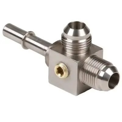Aeromotive Oem-Style Tee Fitting For Fuel Line Adapters 1